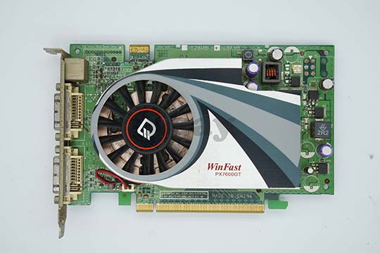 丽台Winfast PX7600 GT TDH 256MB显示卡（nVIDIA GeForce 7600 GT芯片）